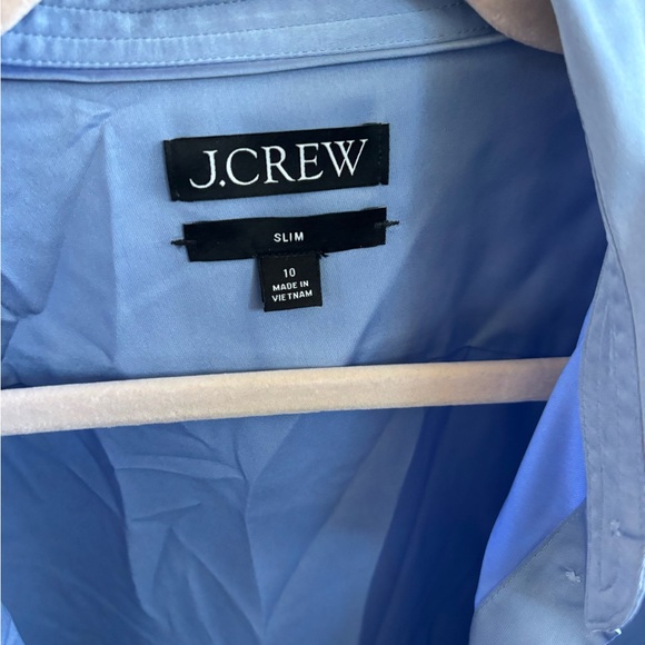 J. Crew Light Blue Casual Button Down Shirt - Picture 2 of 2